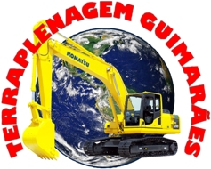 logomarca da terraplenagem guimaraes